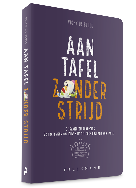 Gesigneerd boek: "Aan tafel zonder strijd"